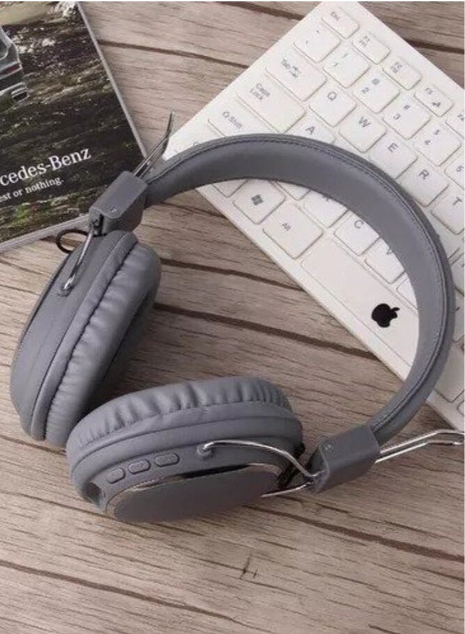 سودو سماعة الرأس SD-1004 اللاسلكية ستيريو فوق الأذن مع ميكروفون رمادى - Image 2