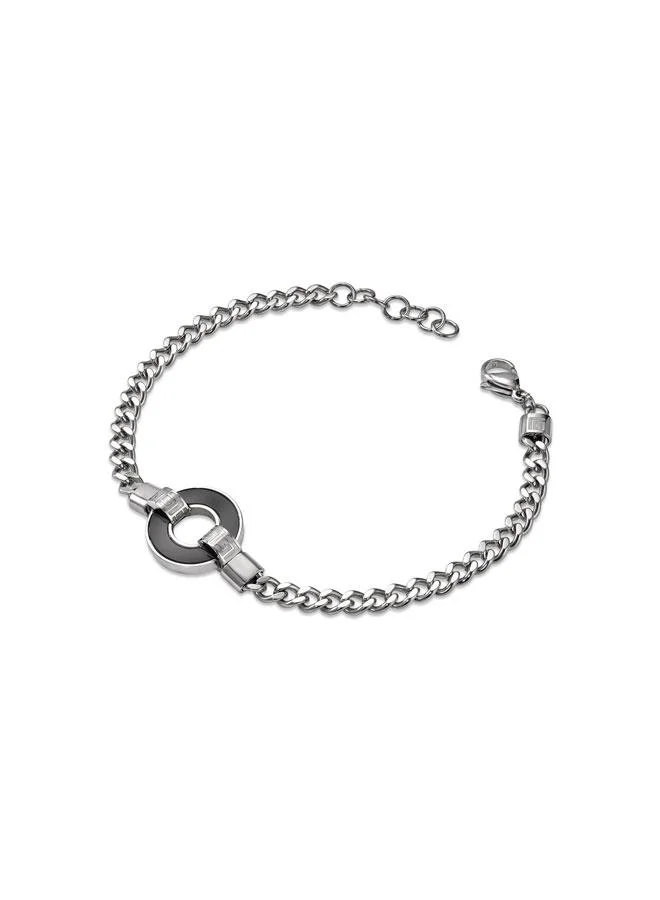 غاي لاروش Cesar Stainless Steel Chain Bracelet for Men