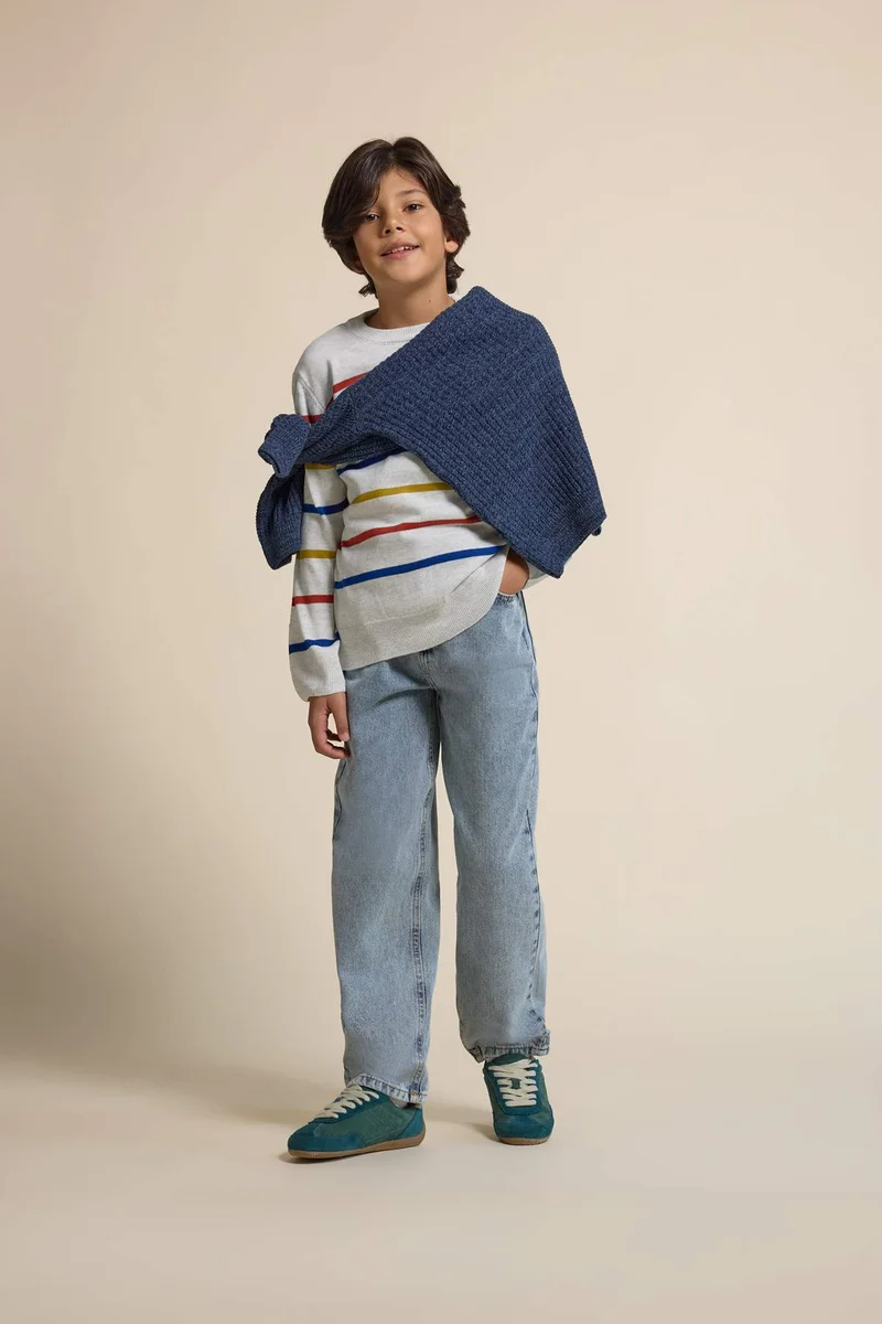 DeFacto Boy Loose Fit Straight Leg Jeans