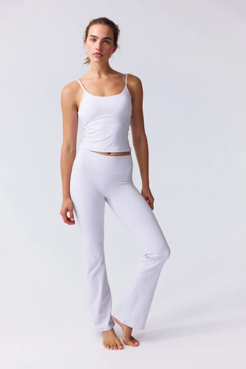 H&M Integral-bra sports strappy top with SoftMove™