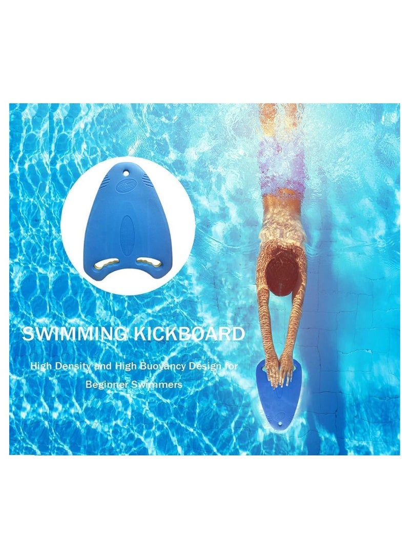 GGEROU Swimming Kickboard for Adults and Kids,Swimming Learning Pool Training Aid Float Board,Lightweight EVA Swim Board Blue - Image 3