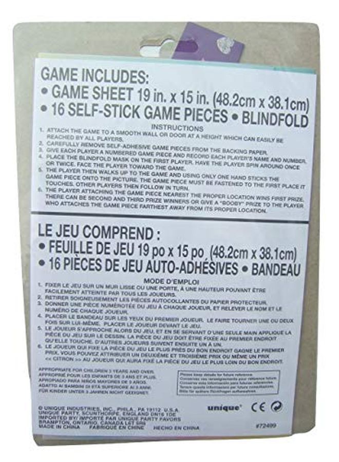 Unique Unicorn Birthday Party Game For 16 Players 1 Ct. - Image 4