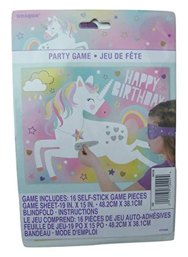 Unique Unicorn Birthday Party Game For 16 Players 1 Ct. - Image 5