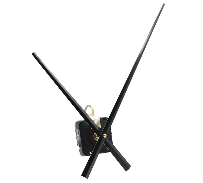 TIKROUND Youngtown 12888 High Torque Quartz Clock Movement Replacement Parts with 312 mm/ 12.3 Inch Long Spade Hands - Image 3