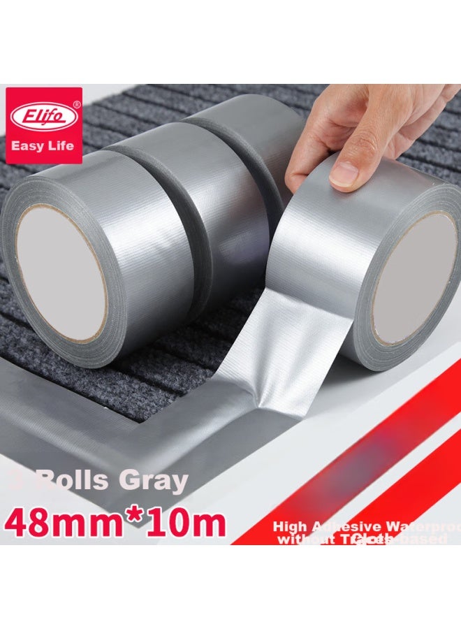 elifo Yili Feng Colored Cloth-based Tape, Strong Wide Carpet Tape, Floor Red Carpet, Colorful Tape, Heavy-duty Adhesive Paper, Floor Sealing, Stage Curtain, Light-blocking Advertising Cloth, Adhesive Tape, Can Be Hand-torn, Waterproof, Wear-resistant - Image 1