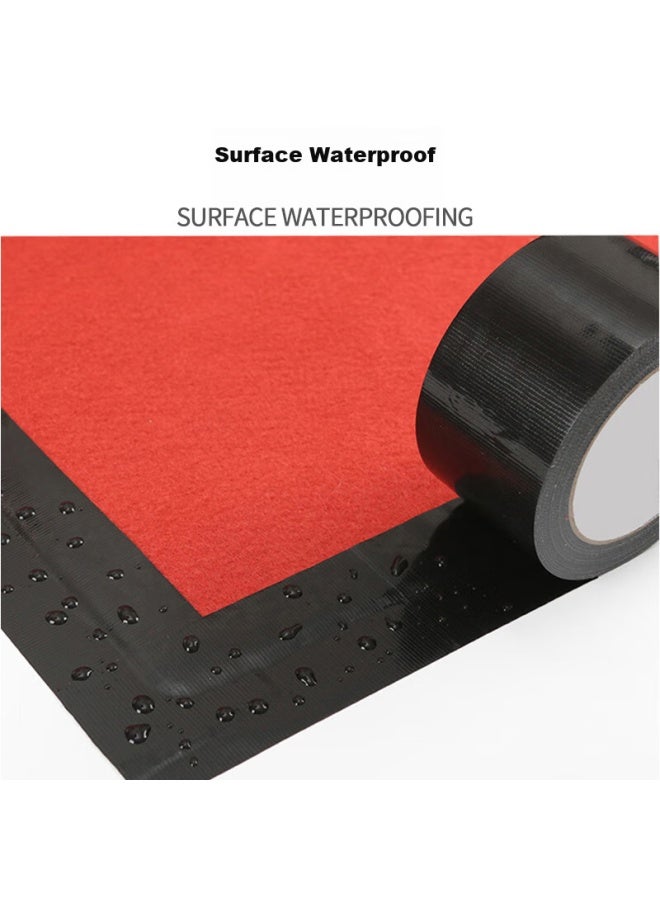 elifo Yili Feng Colored Cloth-based Tape, Strong Wide Carpet Tape, Floor Red Carpet, Colorful Tape, Heavy-duty Adhesive Paper, Floor Sealing, Stage Curtain, Light-blocking Advertising Cloth, Adhesive Tape, Can Be Hand-torn, Waterproof, Wear-resistant - Image 5
