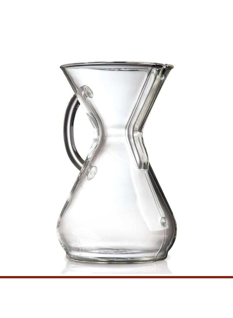 CHEMEX Eight Cup Glass Handle Series Coffeemaker - Image 1