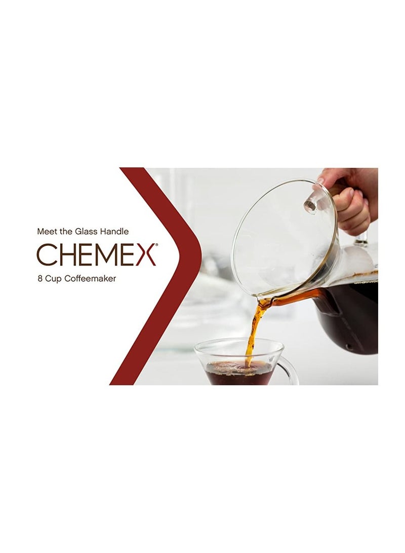 CHEMEX Eight Cup Glass Handle Series Coffeemaker - Image 4