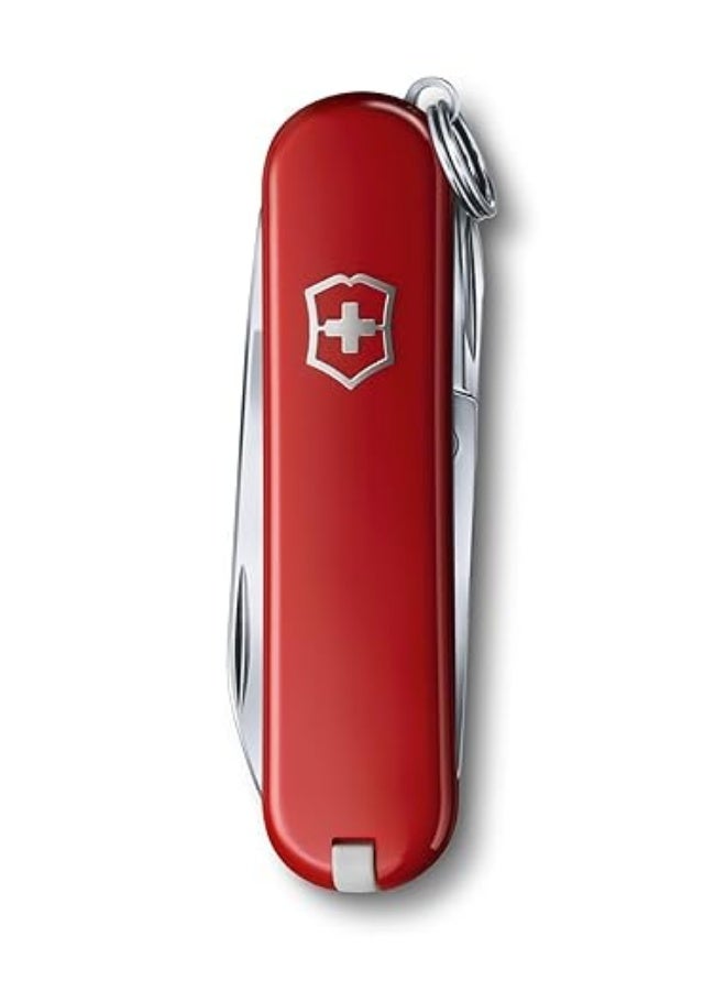 Victorinox Swiss Army Knife - Fresh. Stylish. Colorful Swiss Classics - 7 Function, Multi-Utility Tool with a Pair of Scissors - Red, 58 mm, M - Image 5