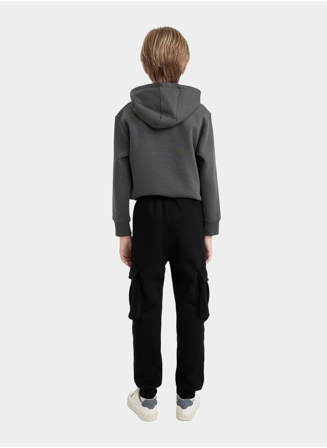 DeFacto - Relaxed Fit Cargo Joggers with Drawstring by Styli - Image 1