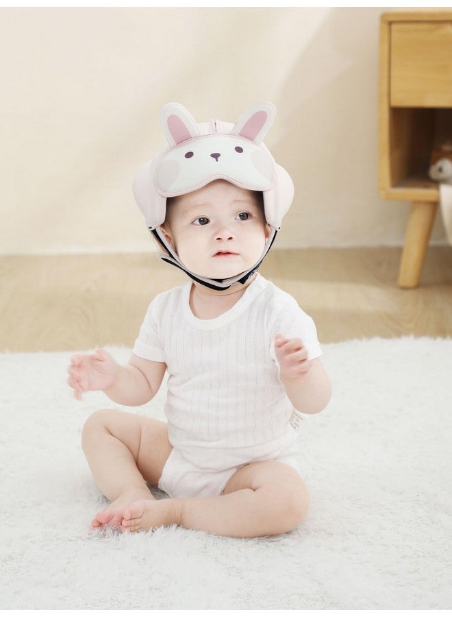 HECCEI Baby Safety Helmet for Crawling Walking - Mambobaby Baby Helmet Adjustable Baby Head Protector Breathable Soft Infant Helmet Head Protection for Aged 6-24 Months, Ultra-Lightweight Rabbit - Image 5
