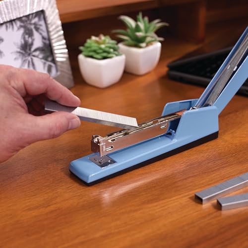 Swingline Stapler, 30 Sheet Capacity, 747 Classic Stapler, Jam Free, Metal, Sky Blue (74708) - Image 4