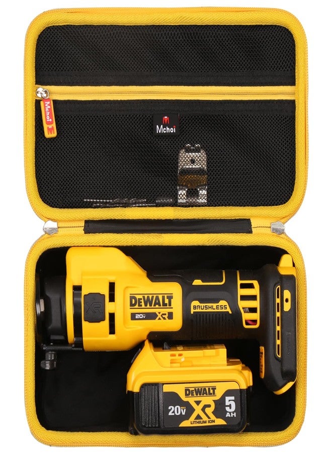 Mchoi Hard Case Fits for DEWALT 20V MAX* XR Brushless Drywall Cut-Out Tool (DCE555B), Case Only - Image 2