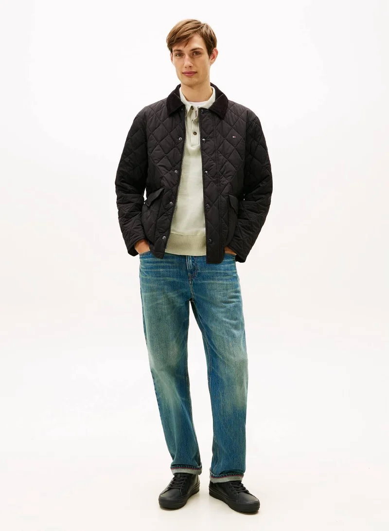 TOMMY HILFIGER Leather Harlem Street Mid Rise Sneakers