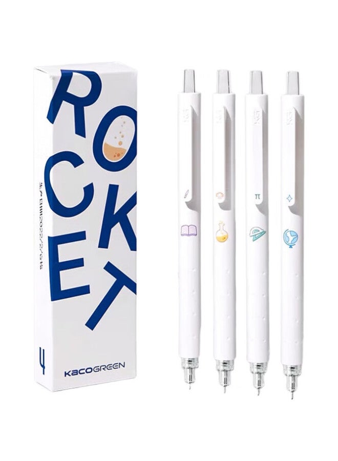 Kaco Jingdian Gel Pen Set For Students, Quick-Drying Exam Pen, Carbon Black Signature Pen, Push-Button Pen, Aesthetically Pleasing Stationery, Subject Pen Set (New And Old Packaging Shipped Alternately) - Image 2