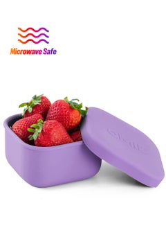 Omielife Omie Snack Container-Purple  - Image 1