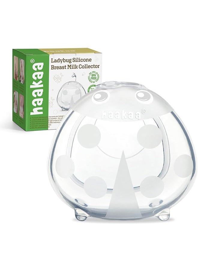 haakaa Ladybug Silicone Breast Milk Collector For Nursing Moms 75 Ml Capacity  - Image 1