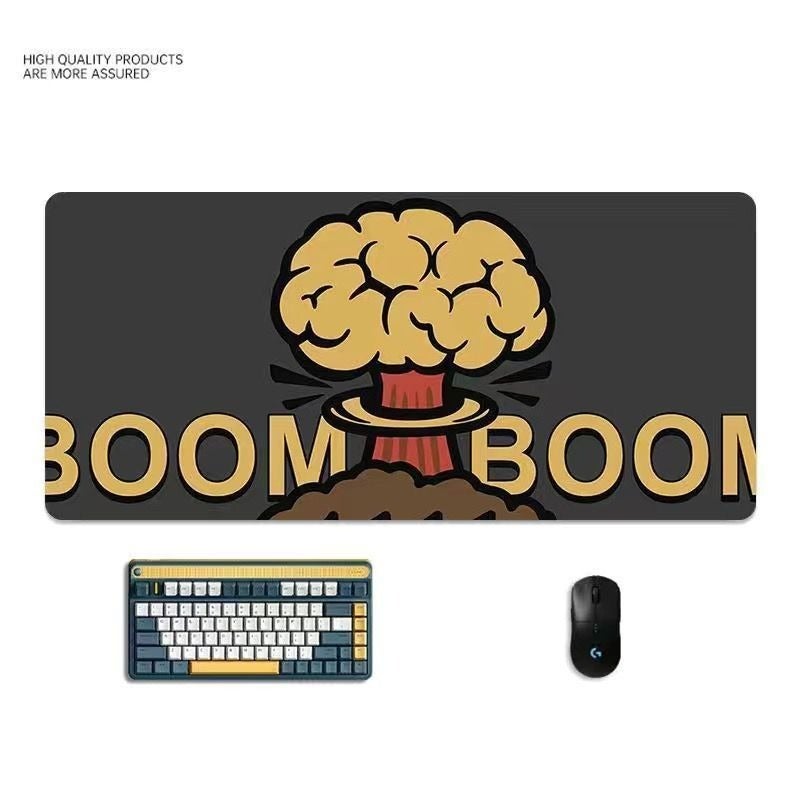 Extra Large Mouse Pad with Big Mustache Design - Office & Gaming Comfort - Image 1