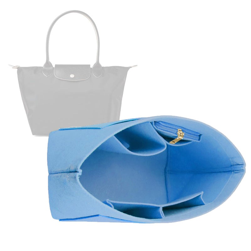 bag Organizer Insert for Longchamp Le Pliage Neo Handbags Insert Organizer 1012French blueM