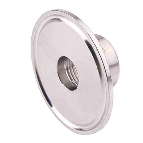 DERNORD Sanitary 2 Inch Tri Clamp to 0.5 Inch NPT Female Tri Clover (1/2" NPT Female (2 inch Tri-clamp)) - Image 3