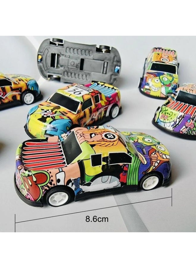 3PCS Die-Cast Metal Friction Pull-Back Toy Vehicles Set for Kids - Image 5
