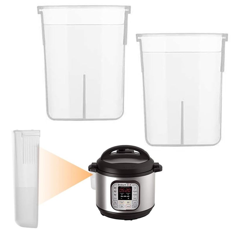 ZoneFly Original Condensation Collector for Instant Pot 5, 6, 8 Quart Duo, Duo Plus, Ultra, Lux, Smart 2 - Pack  - Image 1