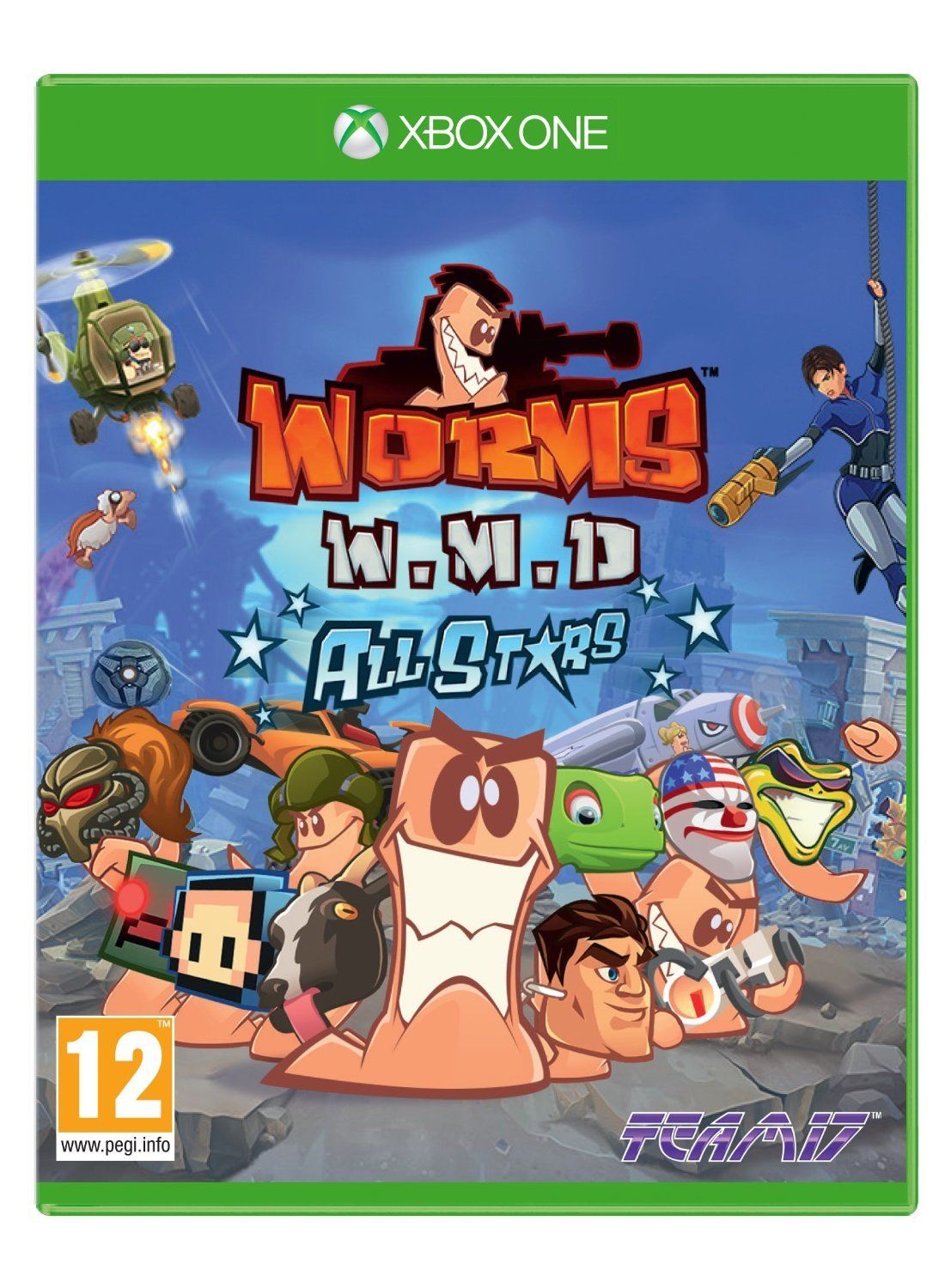 Team 17 Worms W.M.D All Stars - Strategy - xbox_one