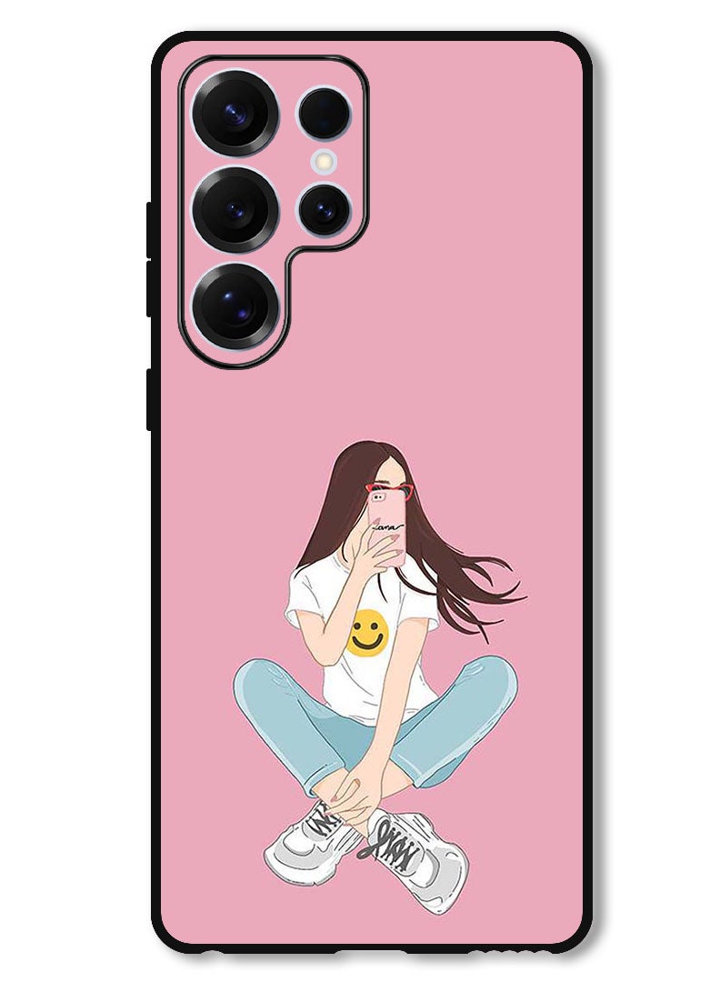 Theodor Protective Case Anti Scratch Shock Proof Bumper Cover For Samsung Galaxy S25 Ultra Selfie - Image 1