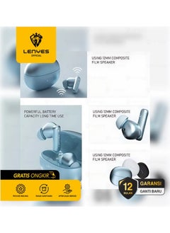 Lenyes Lenyes Air100 Milano Active Noise Cancelling Wireless Earbuds - Bluetooth 5.3 - Premium Sound Quality  - Image 4