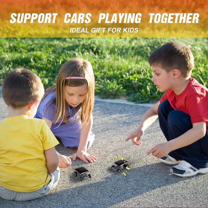 Solar Car Toy for Kids, Solar Energy Powered Mini Car, Educational STEM Science Kit for Ages 2-10, Cool Tiny Solar Powered Vehicles, Fun Learning Toy for Boys and Girls, Hands-On Science Activity - Image 5