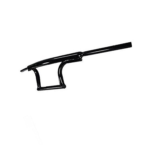 Dhe Best HB24 Bike Handle Bar Dual Triple Curved Stylish Handlebar Pipe/Rod Black for RE Classic 350 - Image 4