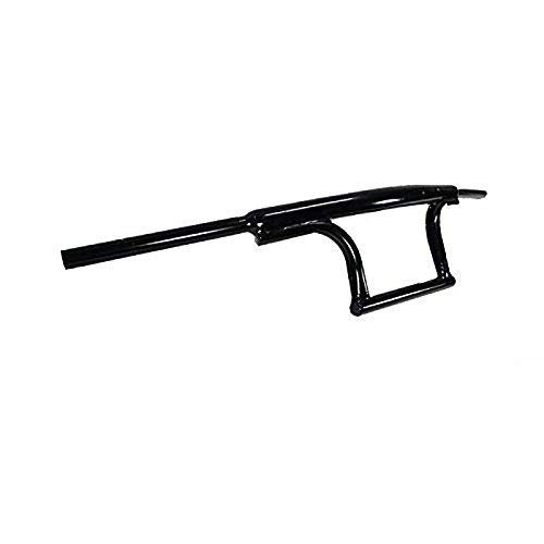 Dhe Best HB24 Bike Handle Bar Dual Triple Curved Stylish Handlebar Pipe/Rod Black for RE Classic 350 - Image 5