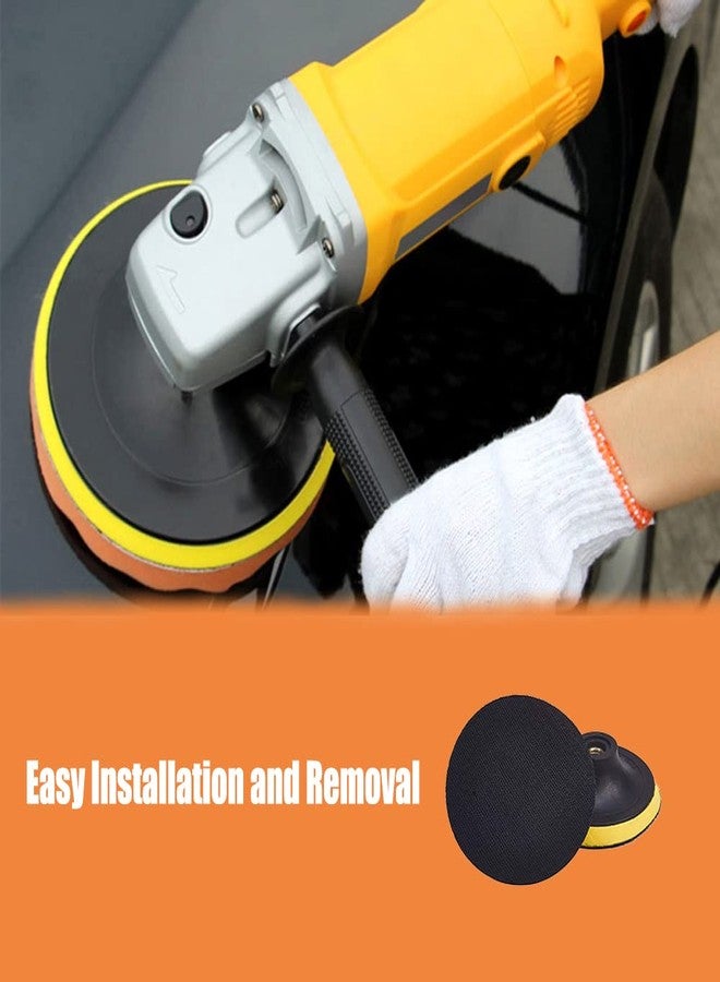 اتول مارت وسادة دعم يوتول مارت 5 بوصة بخطاف وحلقة، قرص لاصق لتلميع وصنفرة الصنفرة، وسادة دعم داعمة، وسادة تلميع وصنفرة مدارية، لصنفرة مدارية عشوائية، قطعة واحدة - Image 5