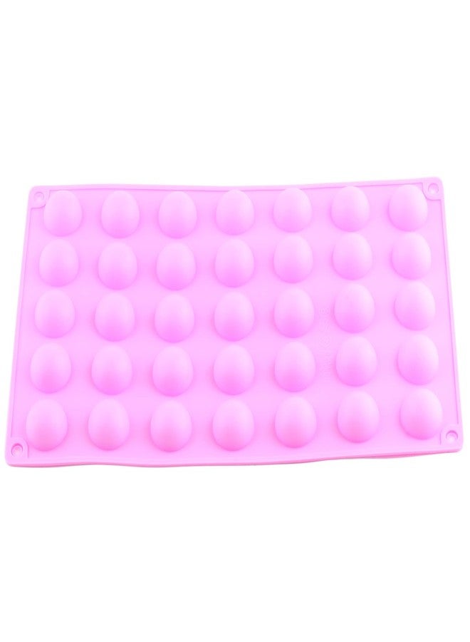YIMINGMOLD قوالب حلوى صغيرة نصف كروية من YIMINGMOLD، 35 تجويفًا، قوالب سيليكون نصف دائرية للحلوى والشوكولاتة - Image 5