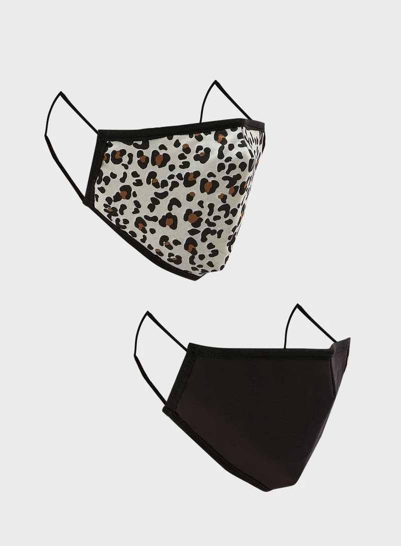 PUMA 2 Pack Logo Face Mask