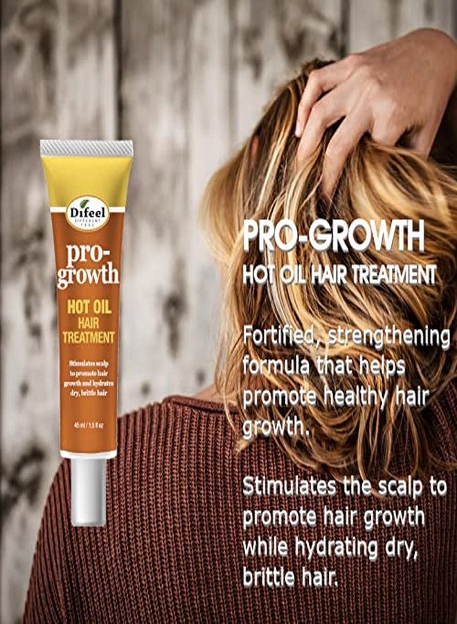 Difeel Hot Oil Pro-Growth Hair Treatment 1.5 oz. - Image 2