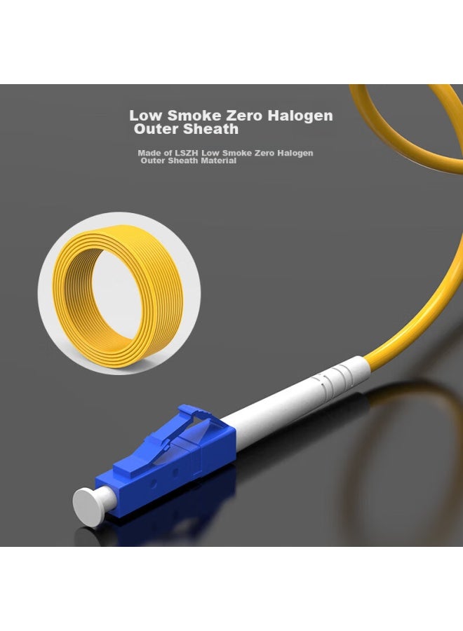 Sk-link Fiber Optic Patch Cable, Fc-fc Telecom-grade Single-mode Single-core Gigabit And 10 Gigabit Upc Fiber Optic Cable, 9/125um Optical Cable Pigtail, Low Zero Halogen, 1 Meter, Sk-txsm - Image 5