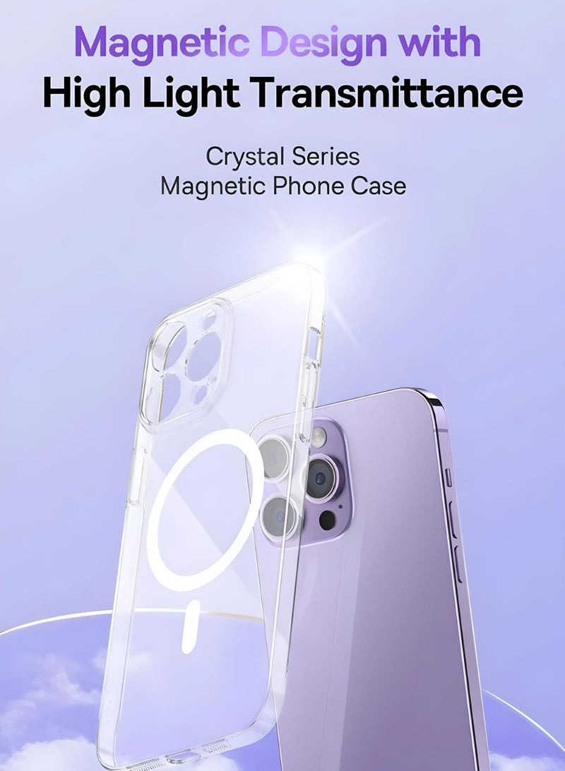SARAOONT iPhone 13 Pro Max Clear Silicone Case Cover with MagSafe  - Image 5