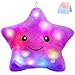 WEWILL 13 Creative Twinkle Star Glowing LED Night Light Plush Pillows Stuffed Animals Toys Birthday Christmas Holiday Valentines Gifts for Toddlers GirlsPurple - Image 4
