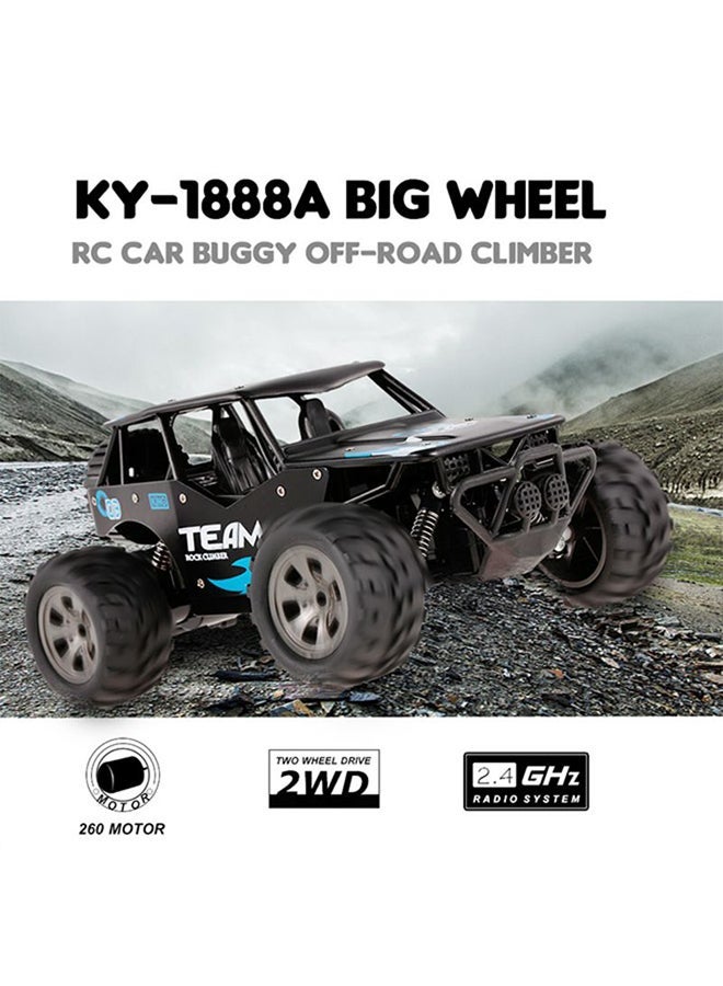 TEAM Rc Big Wheel Off-Road Rock Climber Portable Remote Controlled Car Toy 22x15x10cm - Image 3