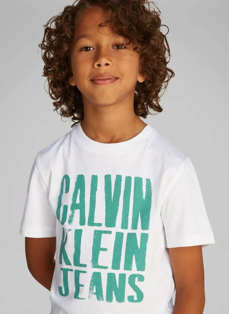 Calvin Klein Jeans SLOGAN GRAPHIC T-SHIRT