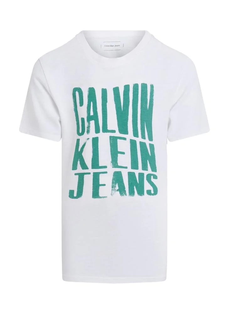 Calvin Klein Jeans SLOGAN GRAPHIC T-SHIRT