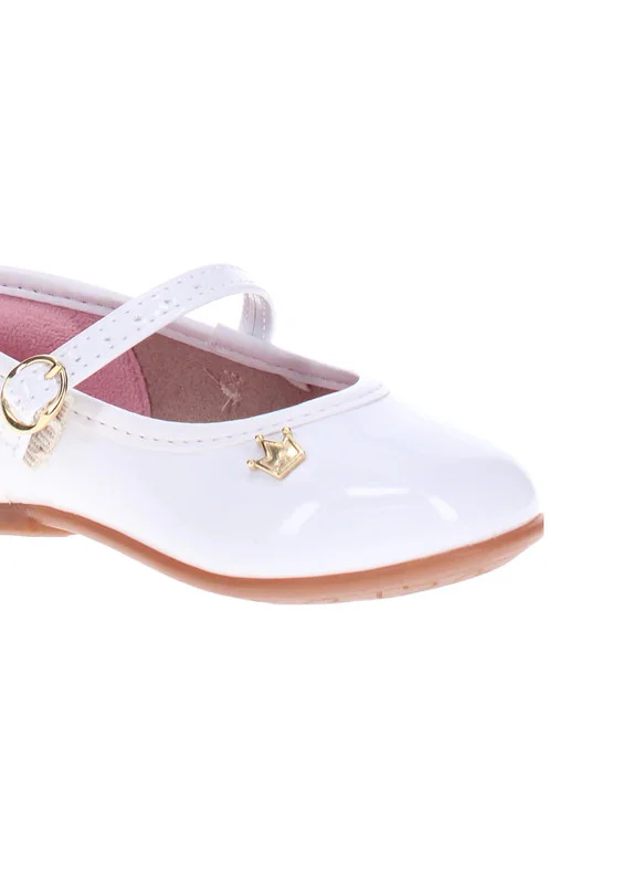 موليكينها Molekinha Infant Girls Ballerinas White | Made In Brazil