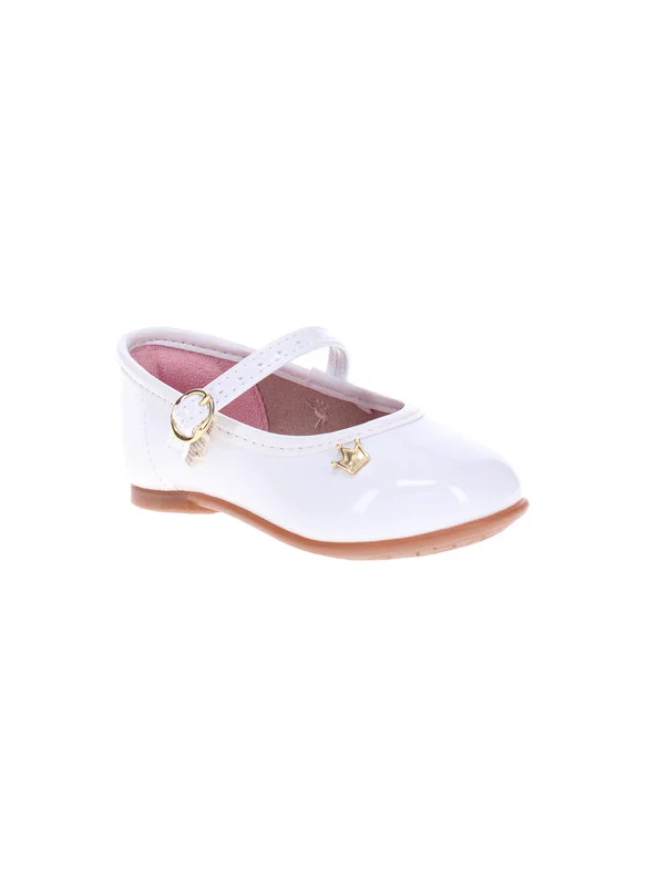 موليكينها Molekinha Infant Girls Ballerinas White | Made In Brazil
