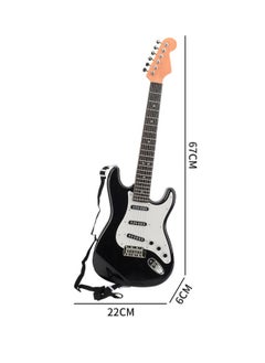 لعبة جيتار للأطفال باللون الأسود، جيتار كهربائي، آلة موسيقية إلكترونية محمولة متعددة الوظائف للأطفال، تجذب انتباه الأطفال - pzsku/ZCE793BF3875EFCFBF06DZ/45/_/1732152770/bb97006e-8357-453d-971f-533c0e0e8b57