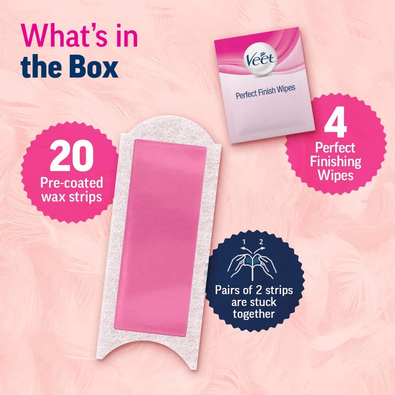 Veet Full Body Waxing Kit for Normal Skin, - Image 5