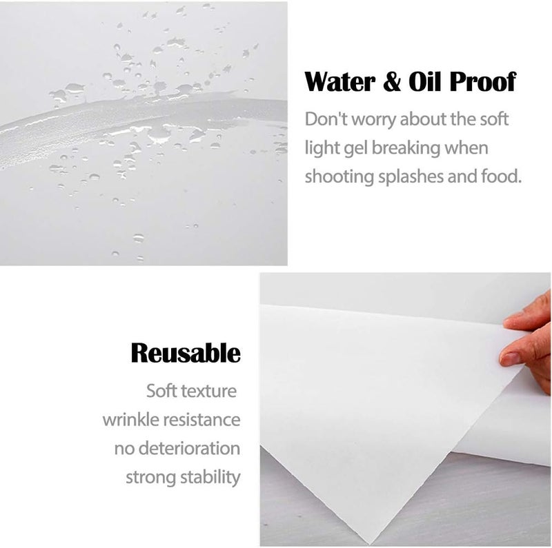 BPA ورقة فلتر فيلم انتشار BPA® 6 عبوات مجموعة 15.7x19.6 بوصة / 40x50 سم إضاءة - Image 2