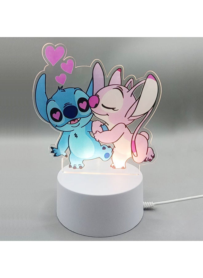 3D Nightlight Festival Promotional Advertising Gift Pattern Color Printing UV Colorful Table Lamp Creative Gift-Specifications:USB Tri-color Variable Band 303 Switch-Dimensions:UV Custom 9  - Image 1
