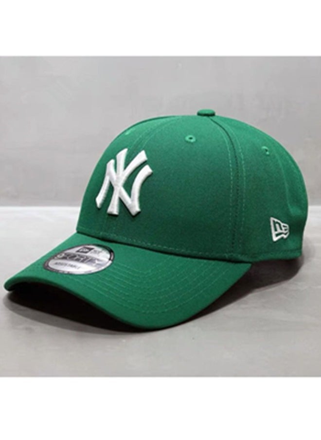 NEW ERA - New Era 9Fort New York Yankees baseball cap duckbill cap sun hat pure cotton men's and women's outdoor sports green - Image 1