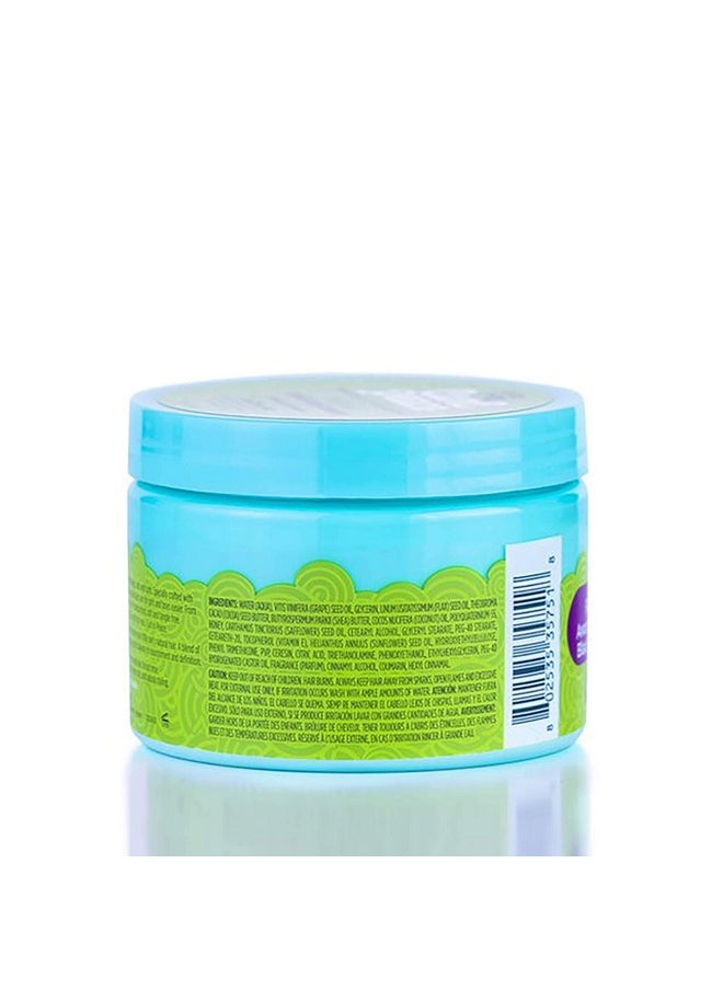 Just for Me Curl Peace Defining Curl & Coil Cream Holds & Hydrates Contains Flaxseed Avocado Oil & Black Castor Oil No Animal Testing 12 Oz  - Image 4